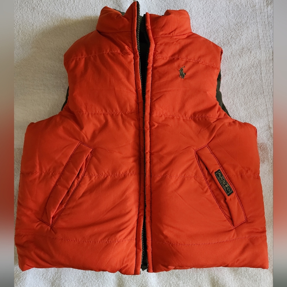 Reversible authentic Polo Ralph Lauren Vest 3/3T
